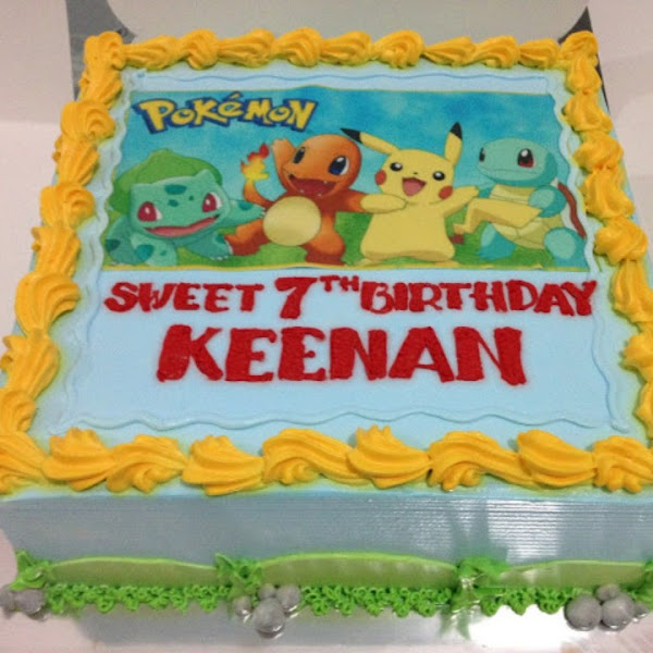 Happy Sweet 7th Birthday Keenan