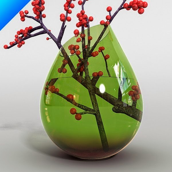 Ideas to decorate glass vases