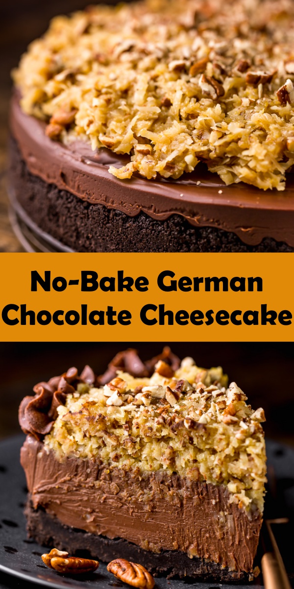 NoBake German Chocolate Cheesecake Cook, Taste, Eat