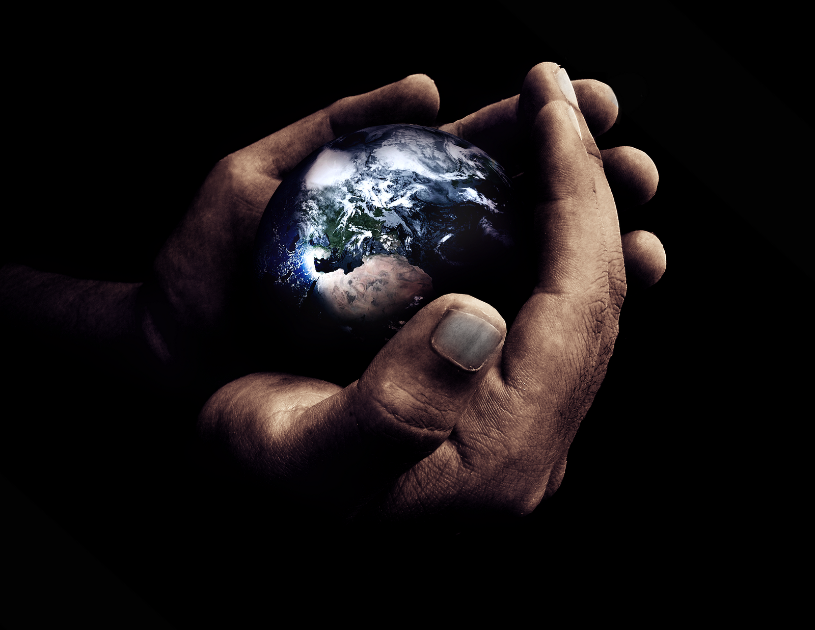 Deus criou o mundo como uma bola?