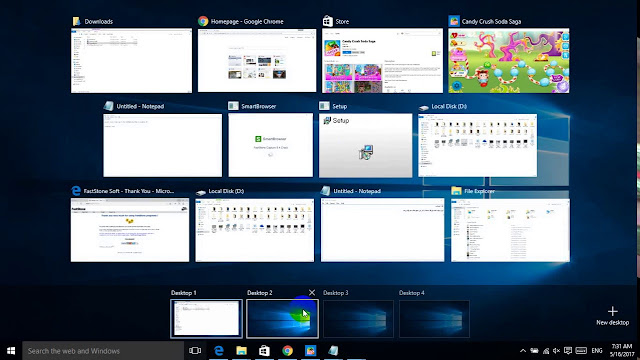 Windows 11 multiple desktops - qosapit