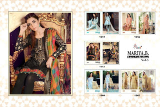 Shree Fab Mariya b lawn Collection 3 pakistani Suits