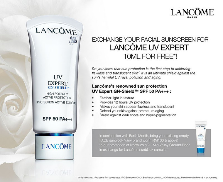 Fruity Purplicious Exchange Program Lancôme UV Expert SPF 50 PA