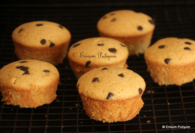 Erivum Puliyum Foxtail Millet Muffins Thinai Muffins(Step by Step Pics)