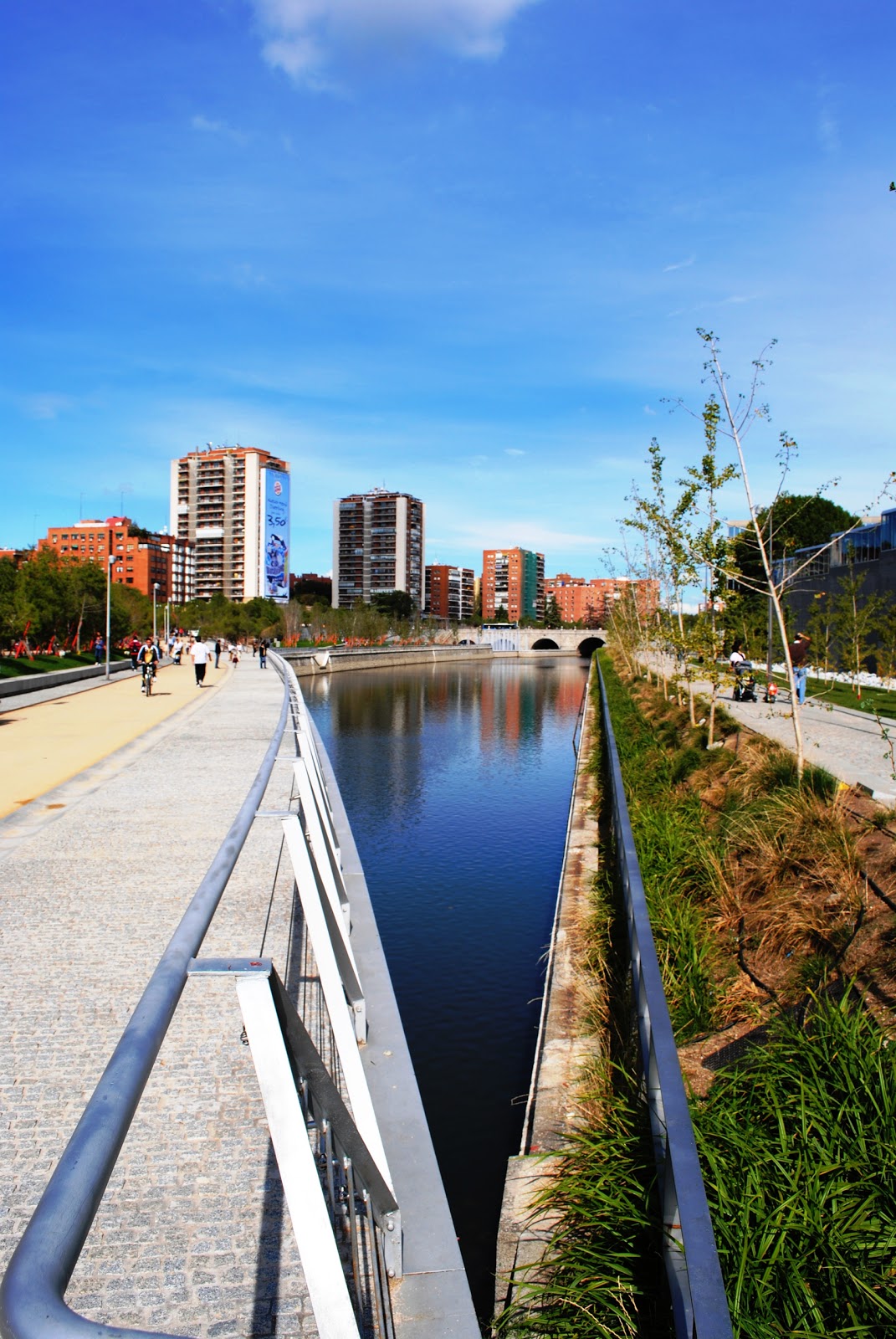 De paseo por Madrid: Puente Oblicuo - Madrid Río