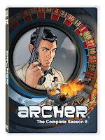 Archer Season 6 DVD Cover