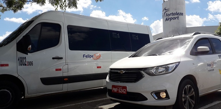 Fortaleza Vans No Aeroporto Felipetur