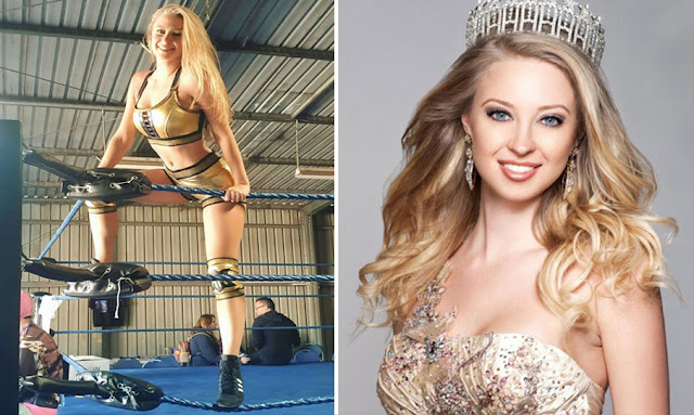 Miss USA Brittany Nicole Poteet whipped ex-boyfriend with dog chain and broke his nose