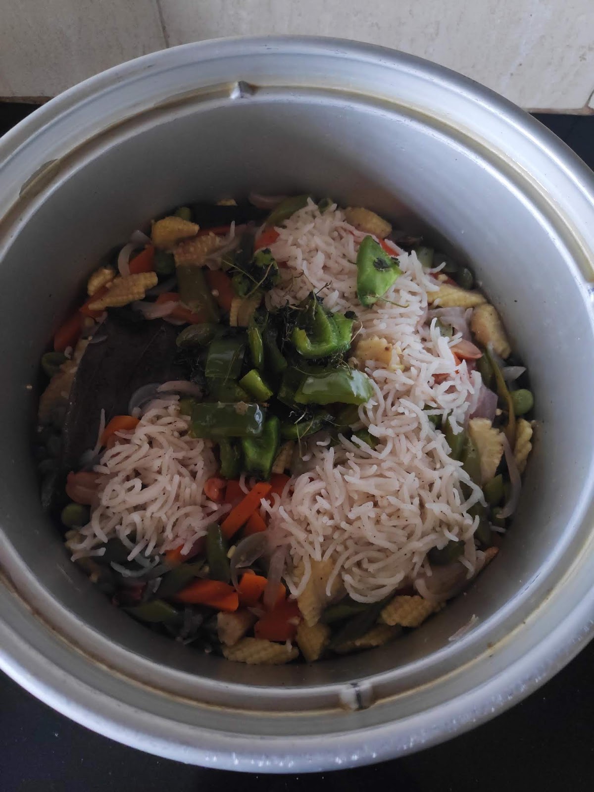 Easycooking Rice Cooker Vegetable Pulao