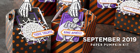6 September 2019 Bone Appetit Paper Pumpkin Alternative Project Ideas ~ Stampin' Up! #stampinup #paperpumpkin