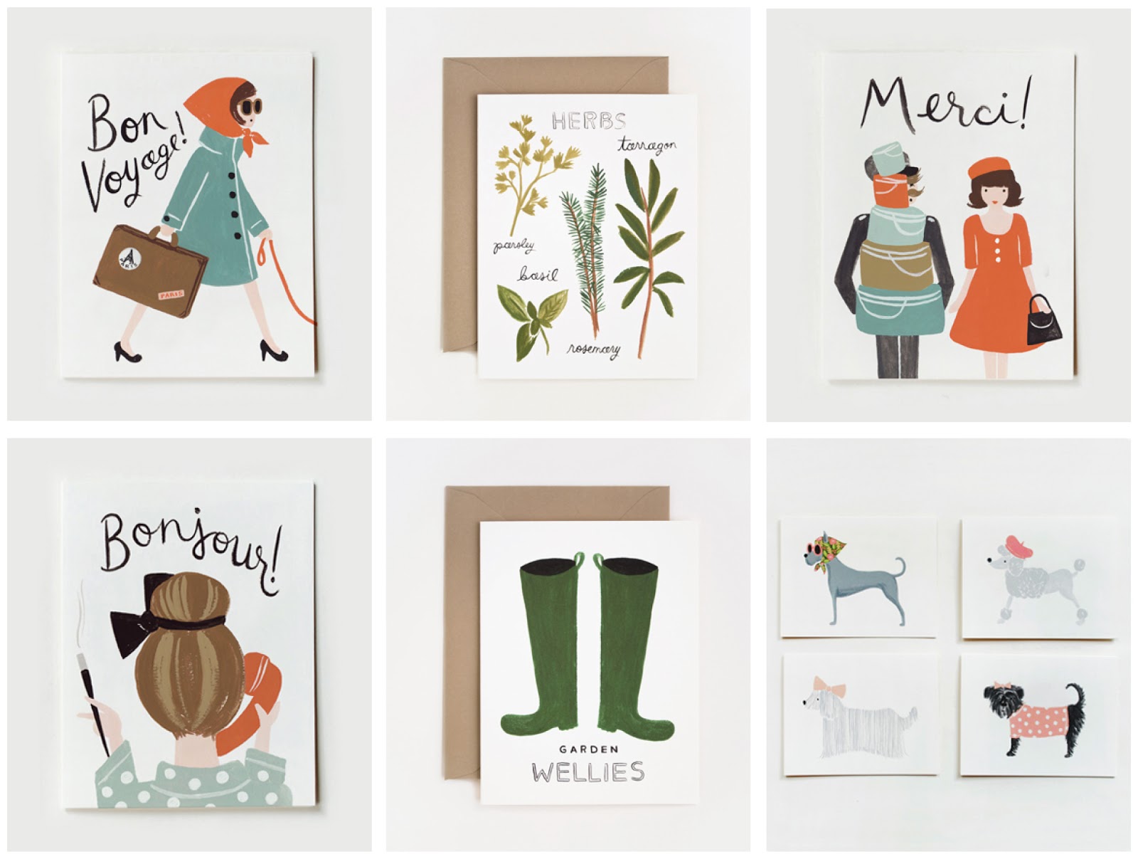 misslikey Paper crush...Rifle Paper Co. greeting cards