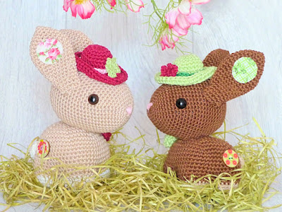 amigurumi crochet easter bunny
