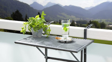 10 mesas plegables para el balcón, la terraza o donde quieras