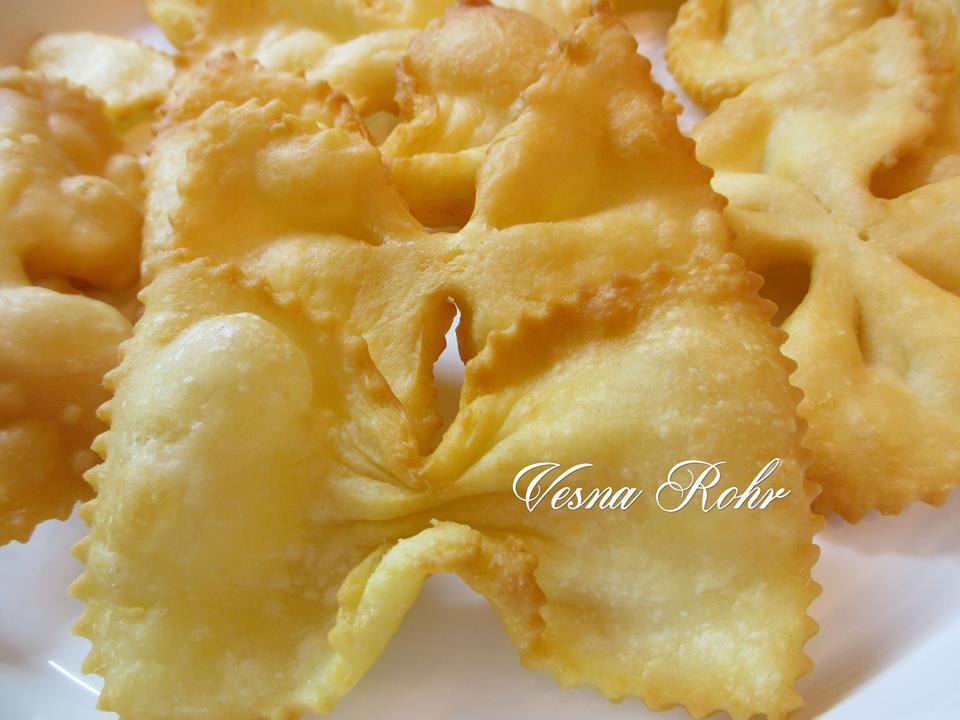 MAFIZHES (IVA'S RIBBON COOKIES) Macedonian Cuisine