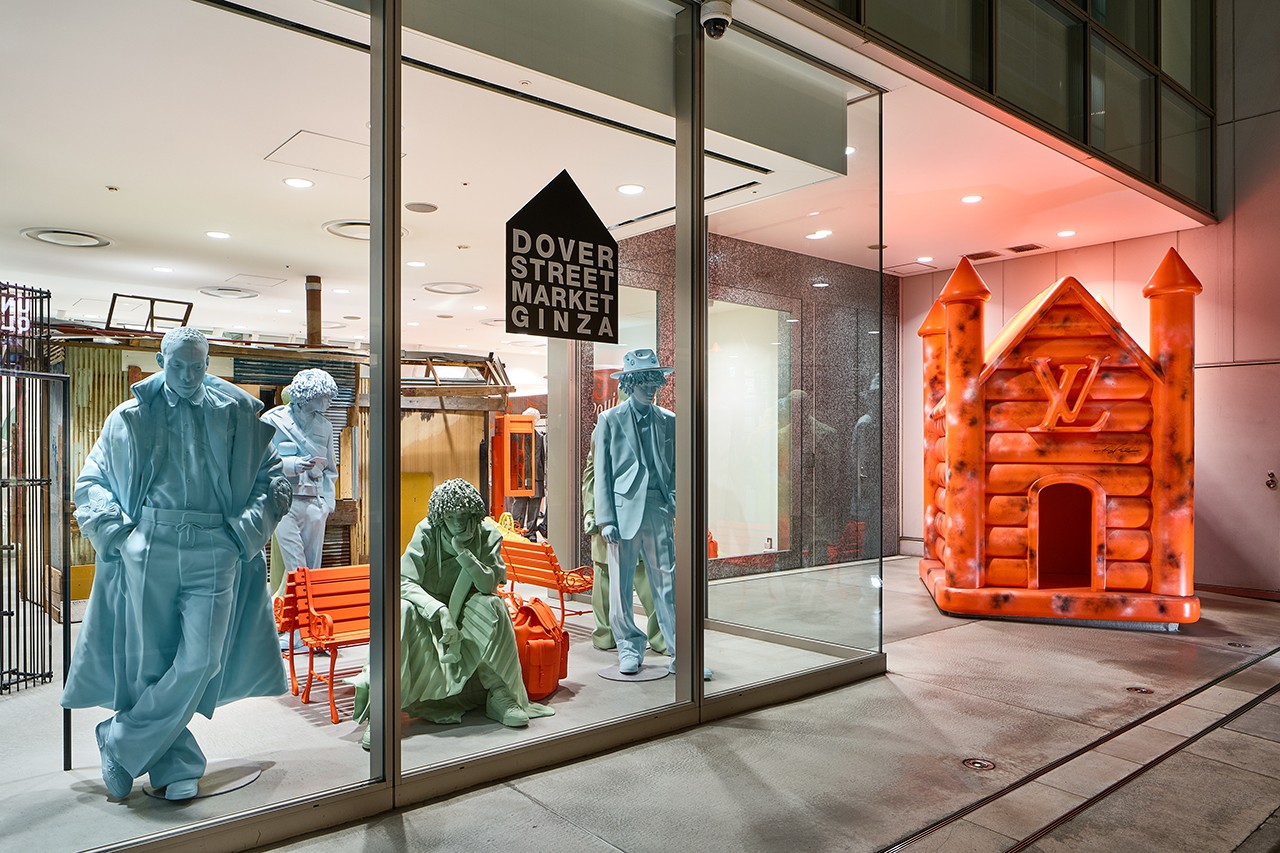 Louis Vuitton's men's daybreak pop-up in Soho, New York