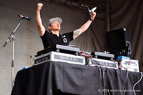 Mix Master Mike at Riverfest Elora on Sunday, August 18, 2019 Photo by John Ordean at One In Ten Words oneintenwords.com toronto indie alternative live music blog concert photography pictures photos nikon d750 camera yyz photographer summer music festival guelph elora ontario