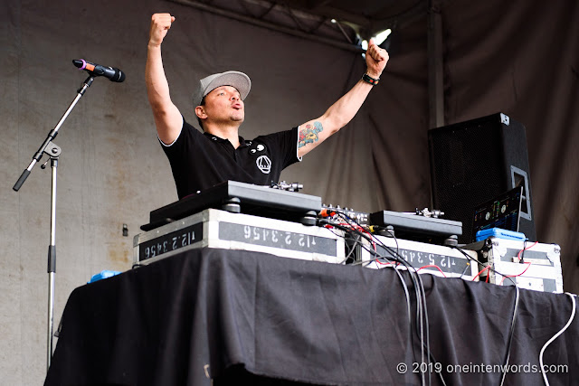 Mix Master Mike at Riverfest Elora on Sunday, August 18, 2019 Photo by John Ordean at One In Ten Words oneintenwords.com toronto indie alternative live music blog concert photography pictures photos nikon d750 camera yyz photographer summer music festival guelph elora ontario