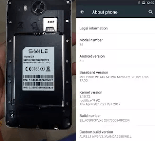 Smile Z8 Flash File Stock Rom Without Password All Version