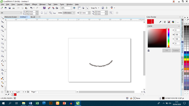 √ Cara Melengkungkan Tulisan Di CorelDraw X7