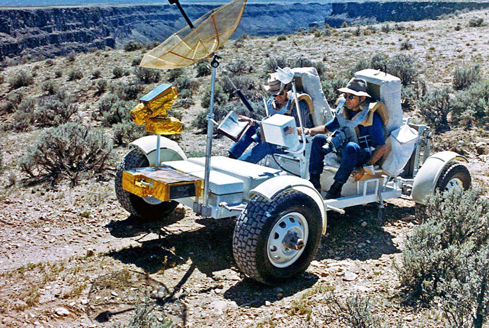 Apollo program astronauts training in Arizona for the Moon missions  1960s - 25