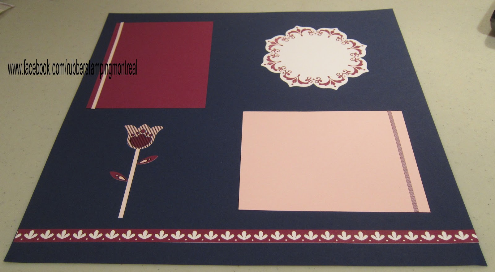 Scrapbooking Memories from Ottawa to Montreal... Scrapbooking using the Razzleberry Splash