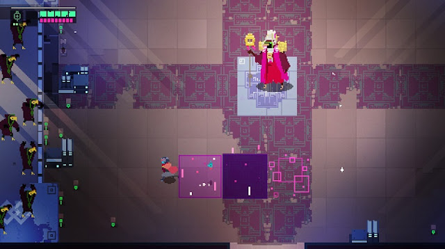 The boss of the northern temple in Hyper Light Drifter Hyper Light Drifter Gameplay Screenshot 5