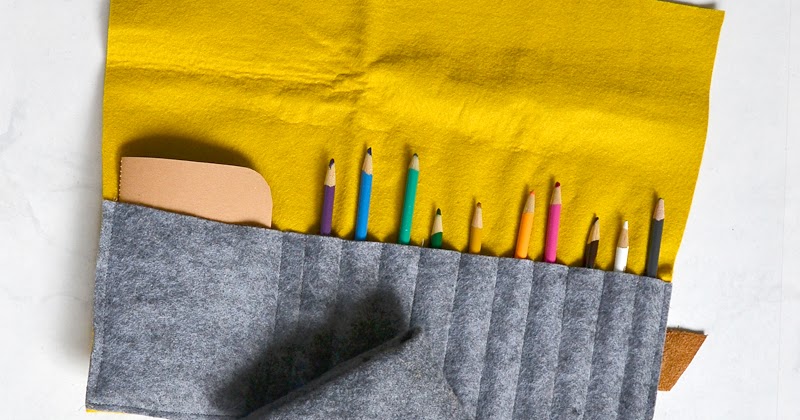 How To Make A Felt Pencil Case Easy Sewing Tutorial - Sisters, What!