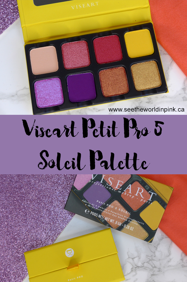 Viseart Petite Pro 5 Soleil Palette - Swatches, Makeup Look, and Review