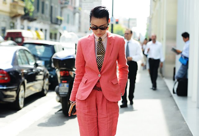 suit trend street style