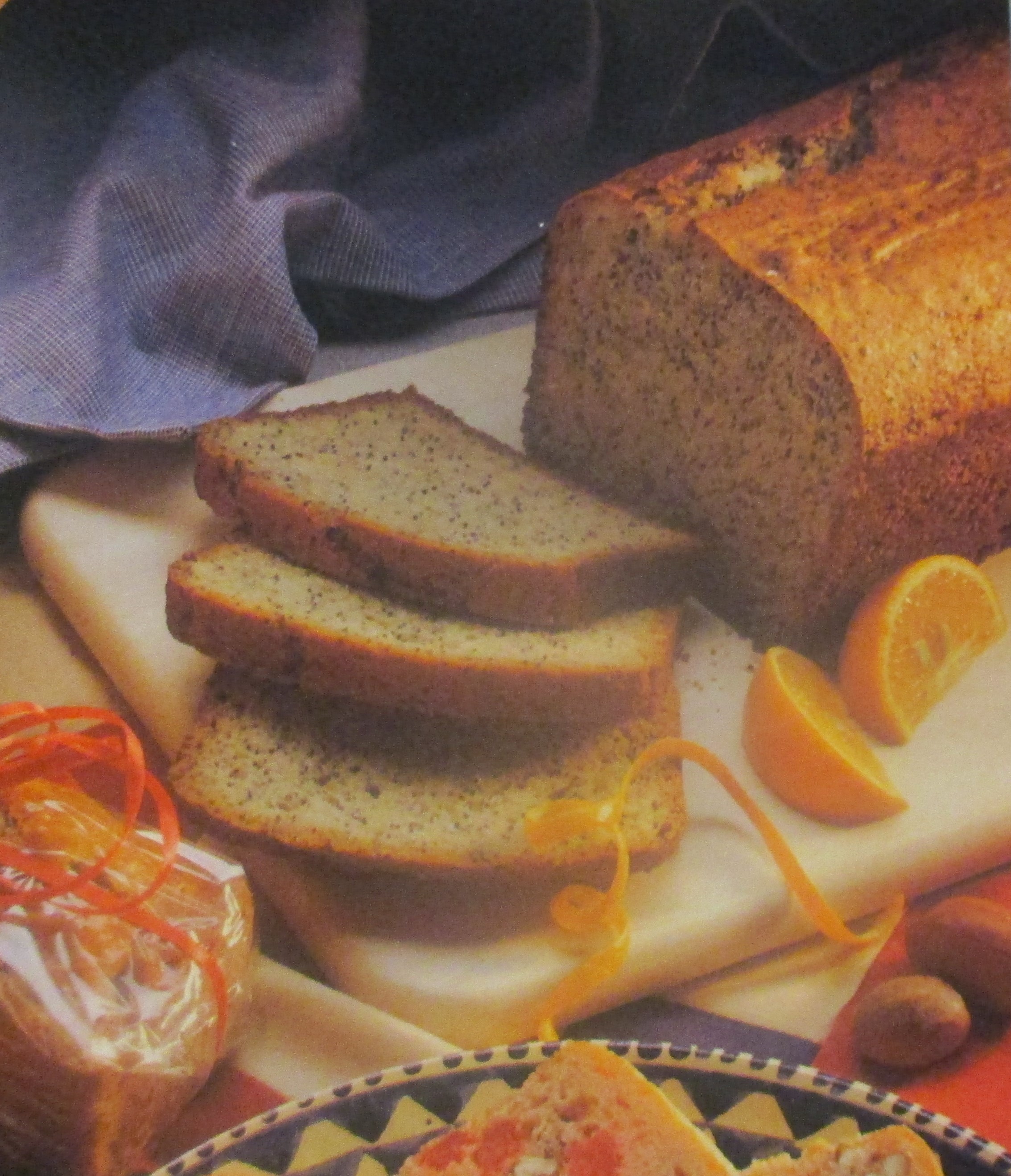 Le Chef Pierre D'Iberville EggnogPoppy seed bread (Holiday menus for