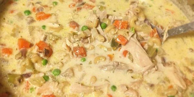 High Protein Slow Cooker Creamy Chicken