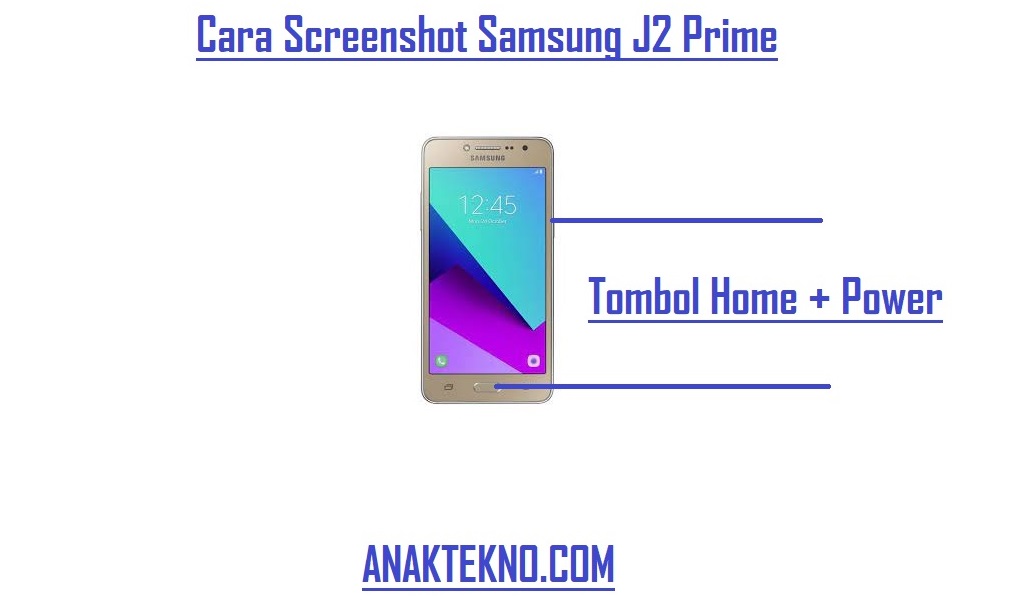 Cara Screenshot Samsung J2 Prime Panjang