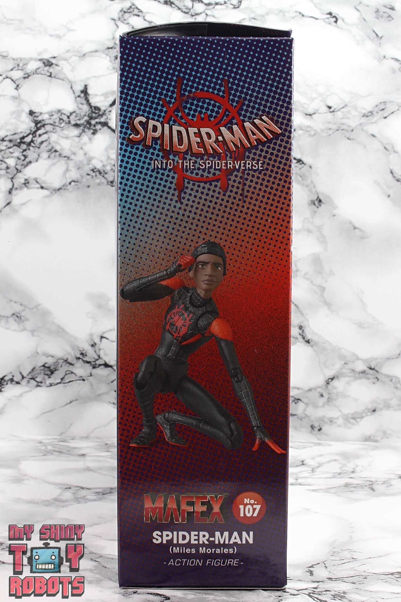 Miles Morales Spider-Man - figurine 107 MAFEX (Medicom Toy)