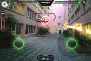 AR.Pursuit augmented reality shooter game for AR.Drone launched by Parrot