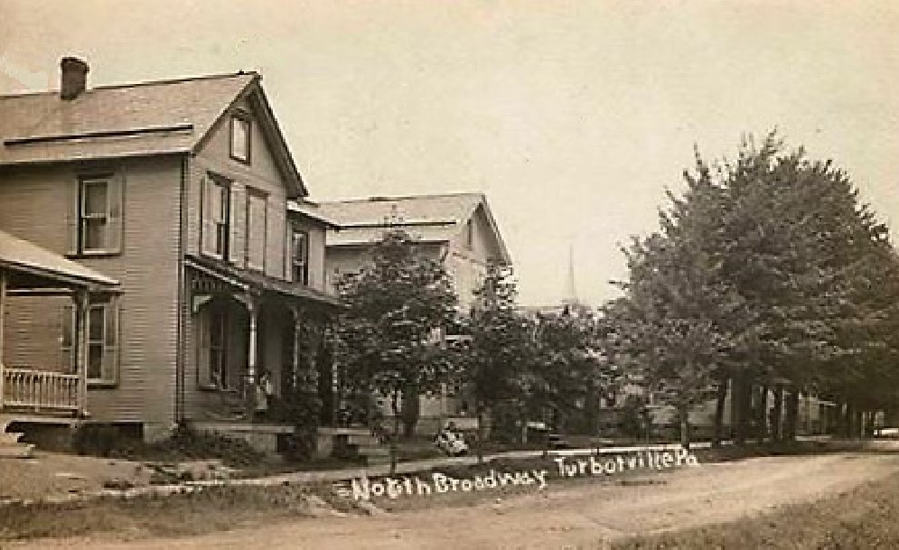 Valley Girl Views Turbotville PA in Old Postcards