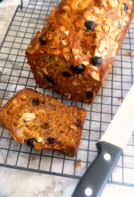 It's Baking Day! Try my tender and fluffy Blueberry Coconut Banana Bread. One bite won't be enough! - Slice of Southern