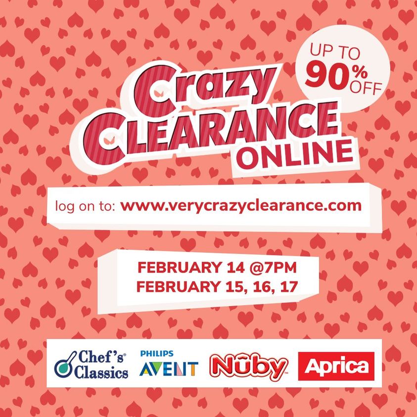 Manila Shopper Crazy Clearance SALE is now ONLINE!