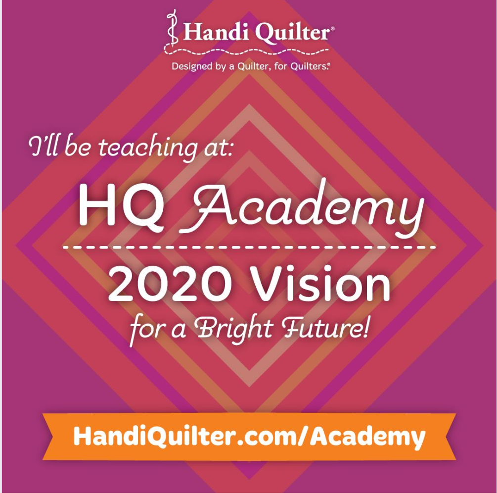 Debby Brown Quilts Sew Exciting Handi Quilter Academy