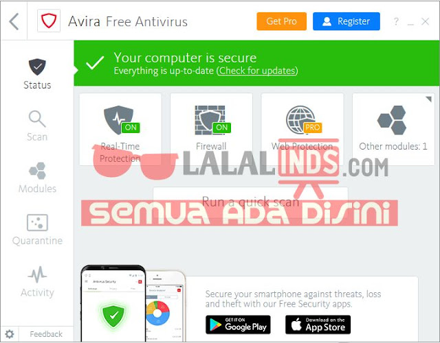 Download Avira Free Antivirus 15.0.34.17 Offline Installer