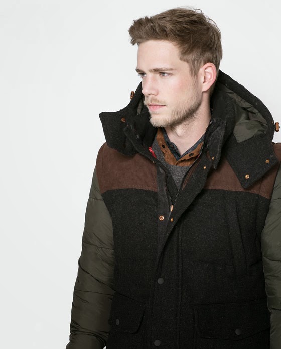 6 Moda zara jackets 2014 for men WOOL JACKET WITH DETACHABLE SLEEVES