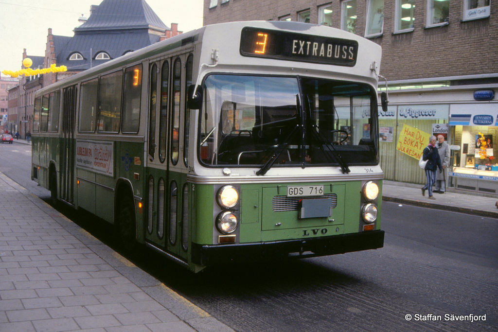 Staffans bussbilder: Uppsala i oktober 1987 del 1