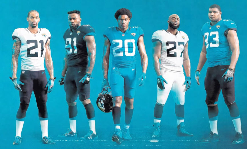 Pro Football Journal: Jacksonville Jaguars Improve Their Uniforms