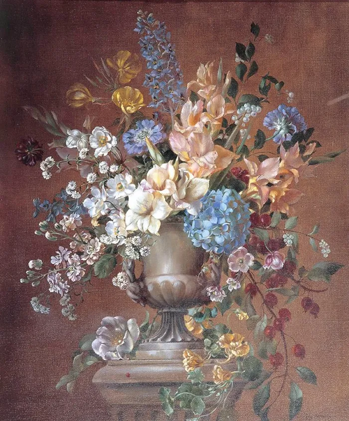 Cecil Kennedy 1905-1997 | British flowers painter