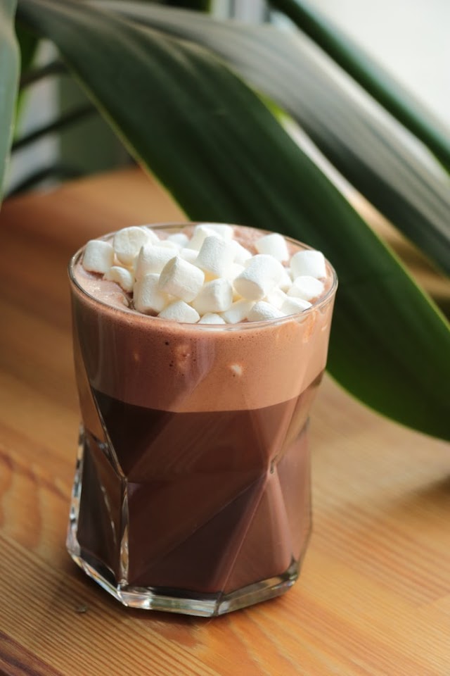How to make hot chocolate with milk at home