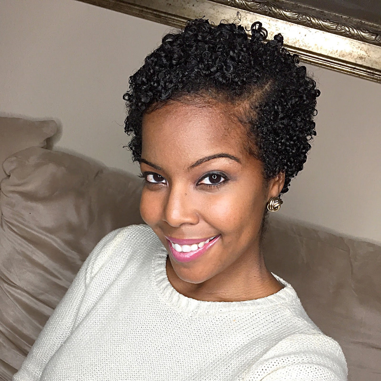 How To Wash And Go Short Natural Hair TWA CurlyNikki Natural