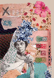 Colagem Nzinga por Maria Rosa Colagem Nzinga por Maria Rosa