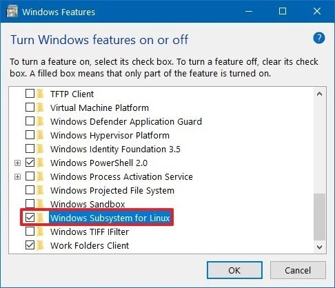 Enable Windows Subsystem for Linux Cara Instal Windows Subsystem For Linux Di Windows 10