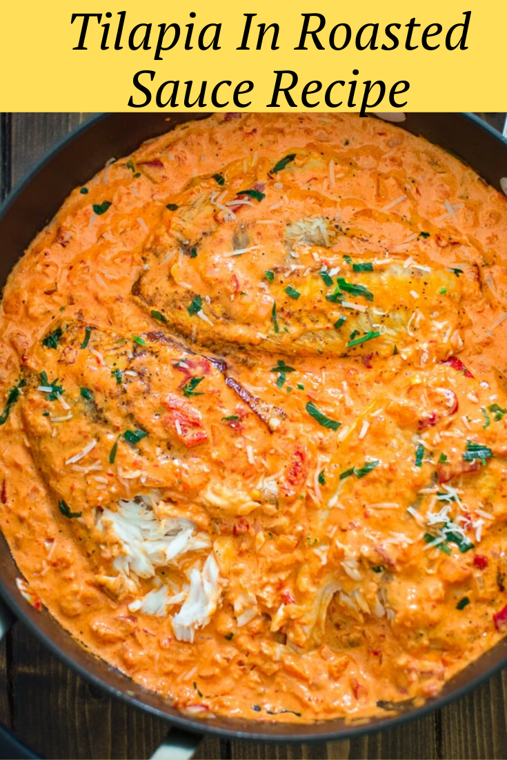 Tilapia In Roasted Pepper Sauce Recipe