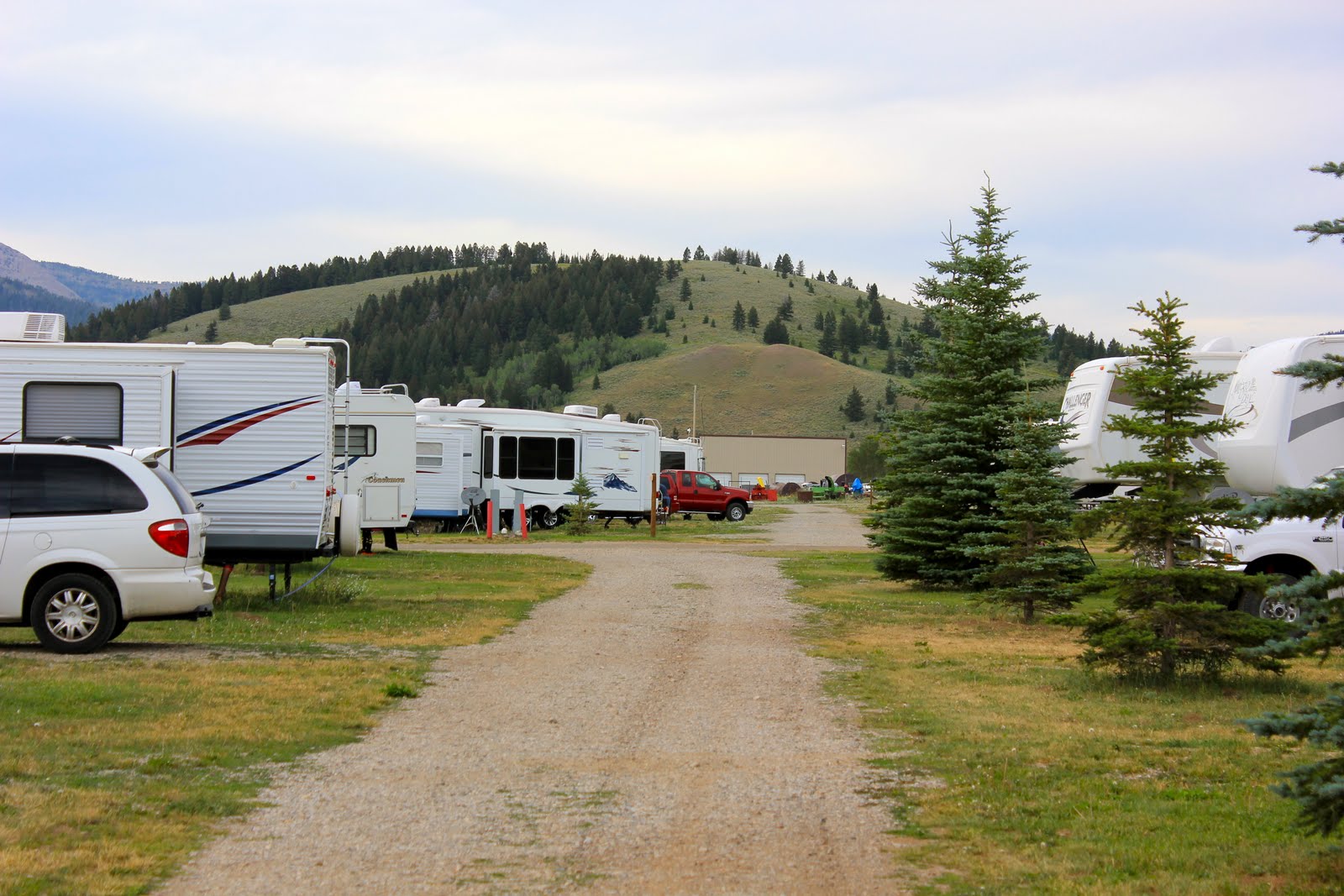America by RV Travel Day to Island Park, Idaho and Valley View RV Park