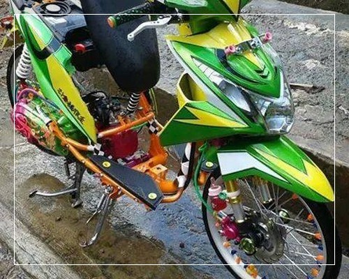 Foto modifikasi motor beat yang simple sederhana bagus ...